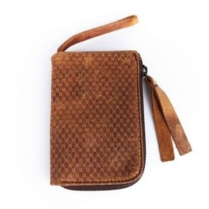 SLOWEAR BROWN LEATHER WALLET | MENS